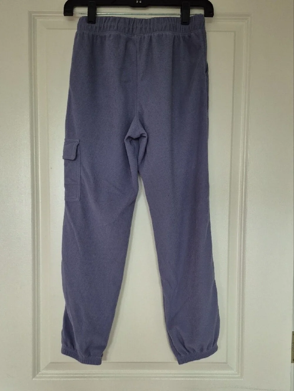 OshKosh B'gosh Girls Lavender Waffle Cargo Joggers